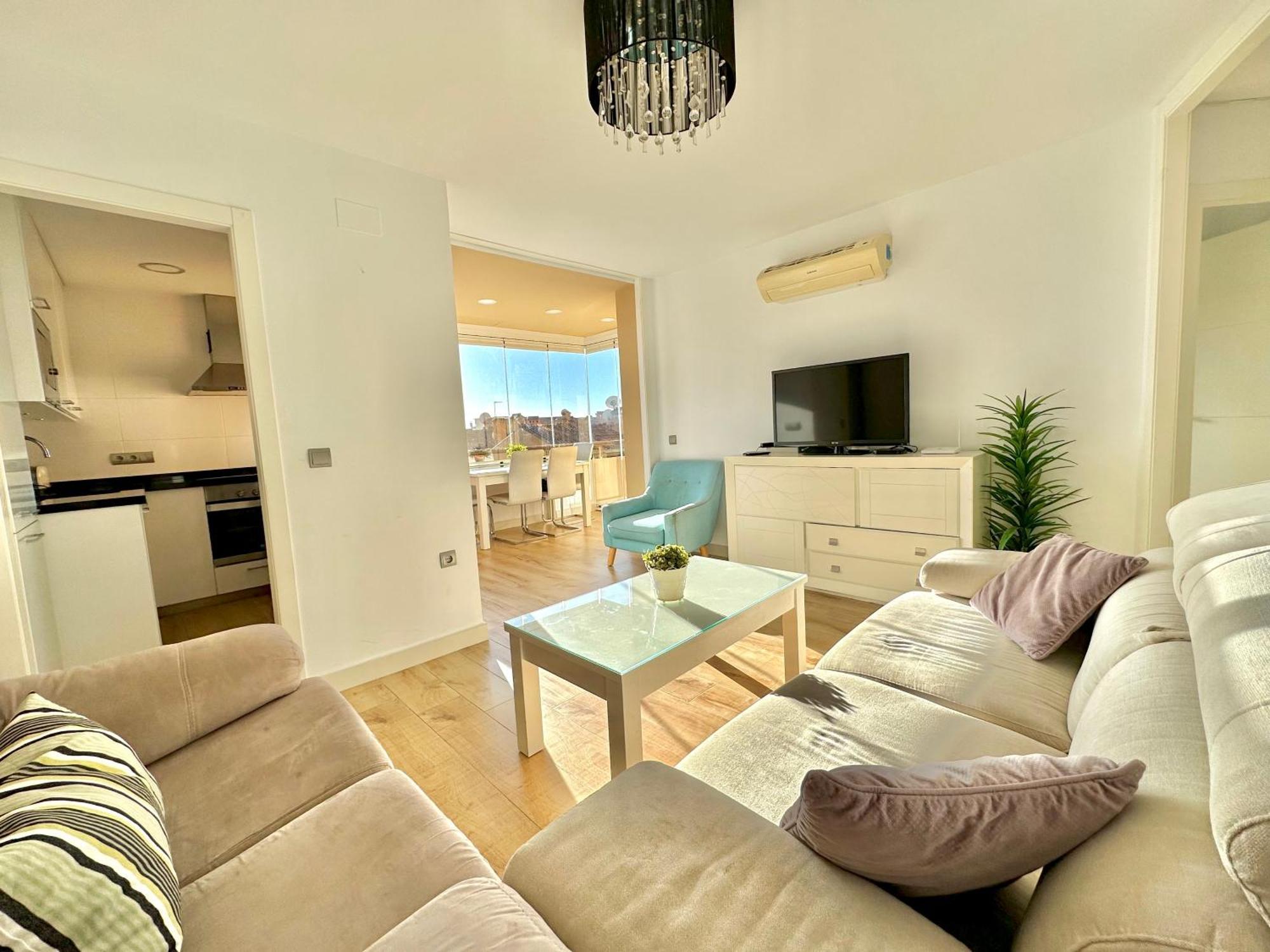 Gorgeous Apartment At The Sea In La Carihuela! Torremolinos Eksteriør billede